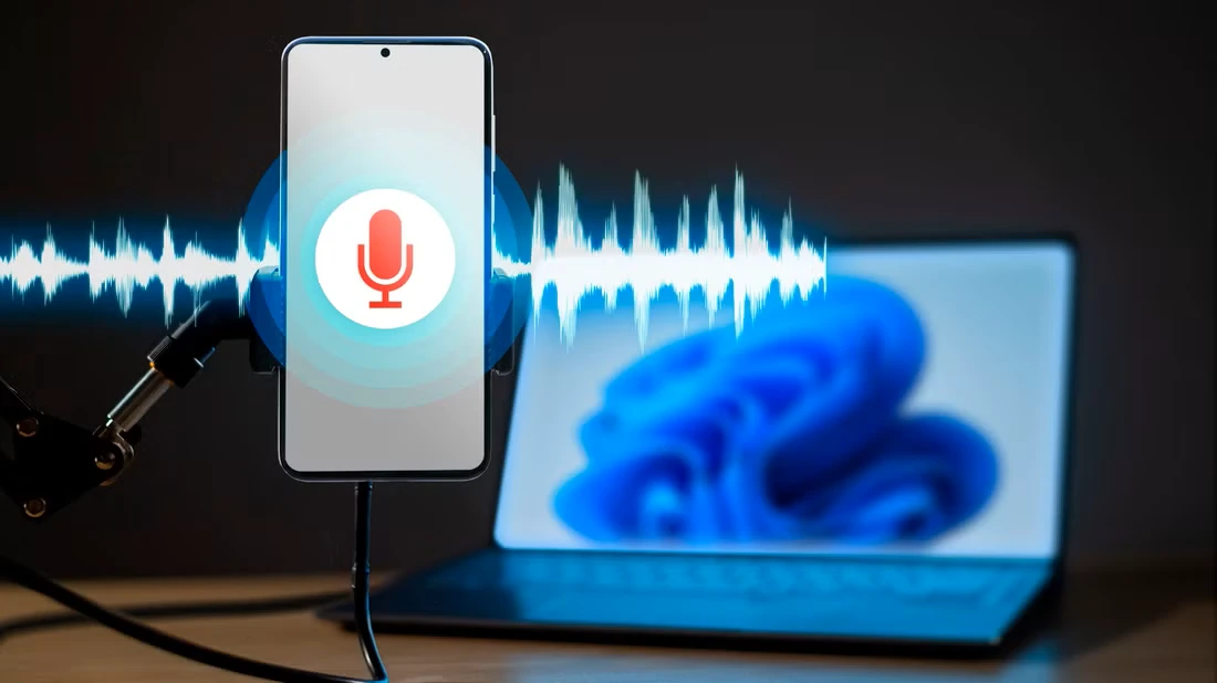 آموزش استفاده از گوشی هوشمند به عنوان میکروفون ویندوز