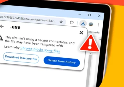 Insecure Download Blocked