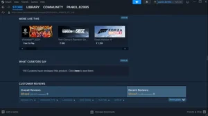 بیشتر مانند این بخش در Steam