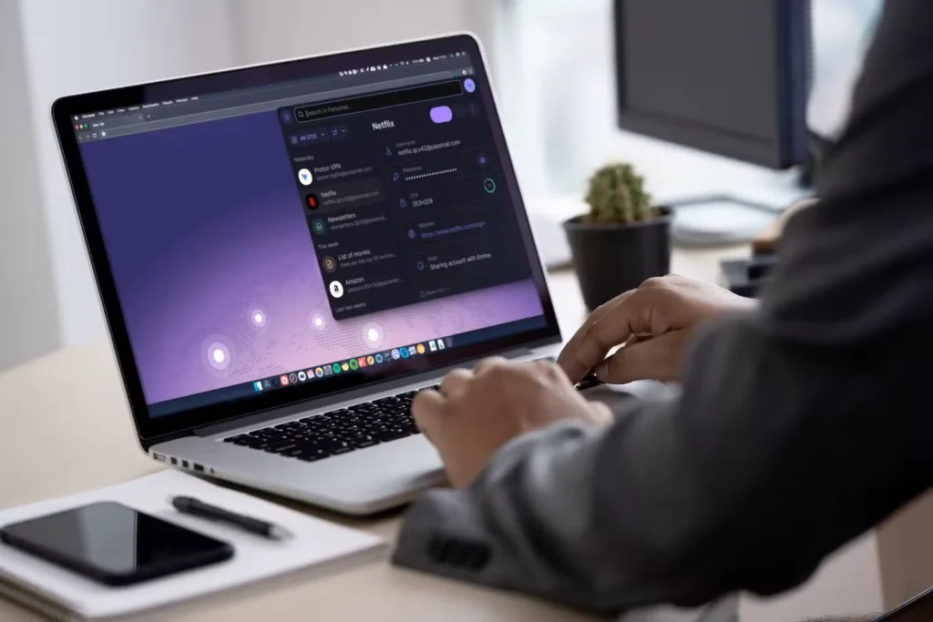 استفاده از Proton Pass روی لپ‌تاپ