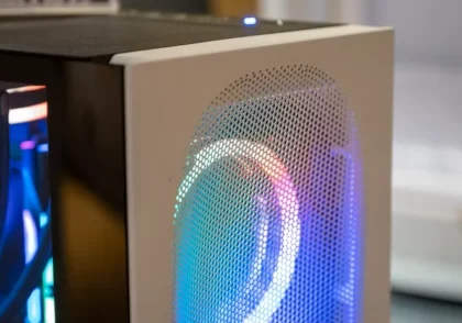 فن و دریچه‌های RGB کیس کامپیوتر بازی CyberPowerPC Grvty High Airflow Series