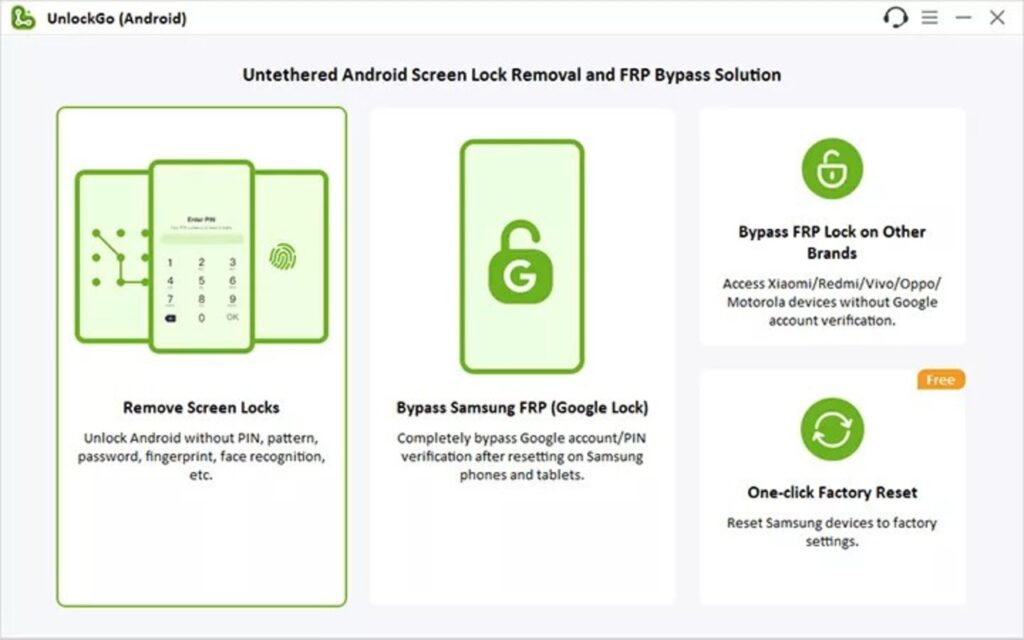 نرم افزار iToolab UnlockGo