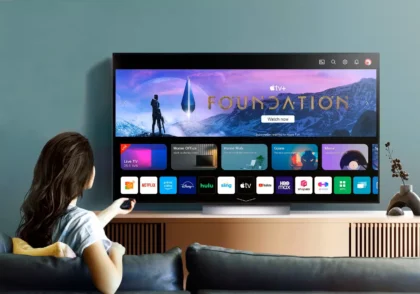تلویزیون هوشمند ال‌جی با نمایش webos