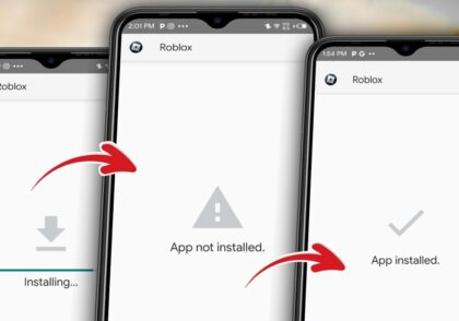 حل مشکل App Not Installed
