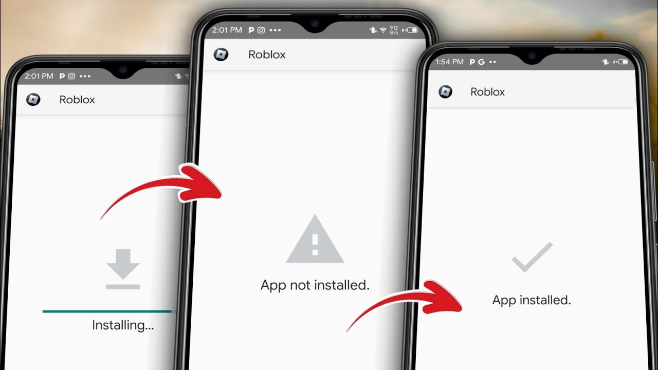 حل مشکل App Not Installed