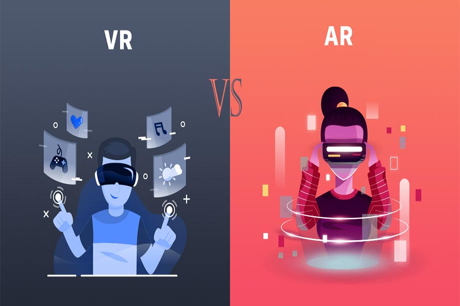 واقعیت افزوده (AR) و واقعیت مجازی (VR)